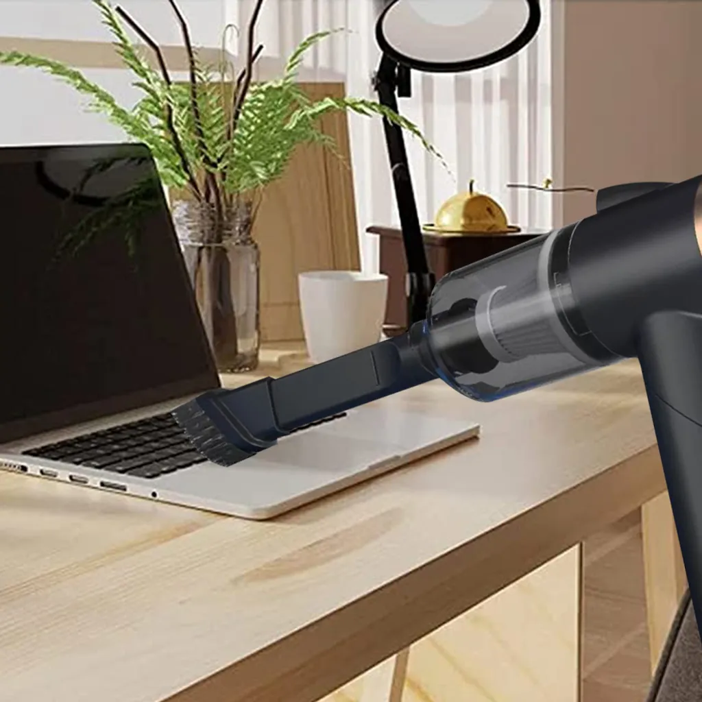 Handstaubsauger Kabellos, Tragbarer Handstaubsauger Für Auto Und Zuhause, Leichter Kabelloser Wiederaufladbarer Staubsauger Mit 9000 PA Starker Saugkraft,Black 5 Handstaubsauger Kabellos, Tragbarer Handstaubsauger Für Auto Und Zuhause, Leichter Kabelloser Wiederaufladbarer Staubsauger Mit 9000 PA Starker Saugkraft,Black – Bild 3