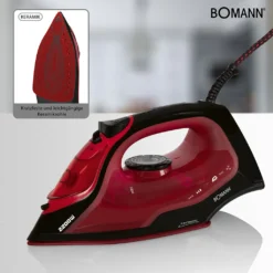 BOMANN Dampfbügelautomat DB 6035 CB Schwarz/rot Dampf Bügeleisen 7 Funktionen 14 BOMANN Dampfbügelautomat DB 6035 CB Schwarz/rot Dampf Bügeleisen 7 Funktionen -Kaufland Verkäufe b140e1aacd056aae83fc4a821fb371ee