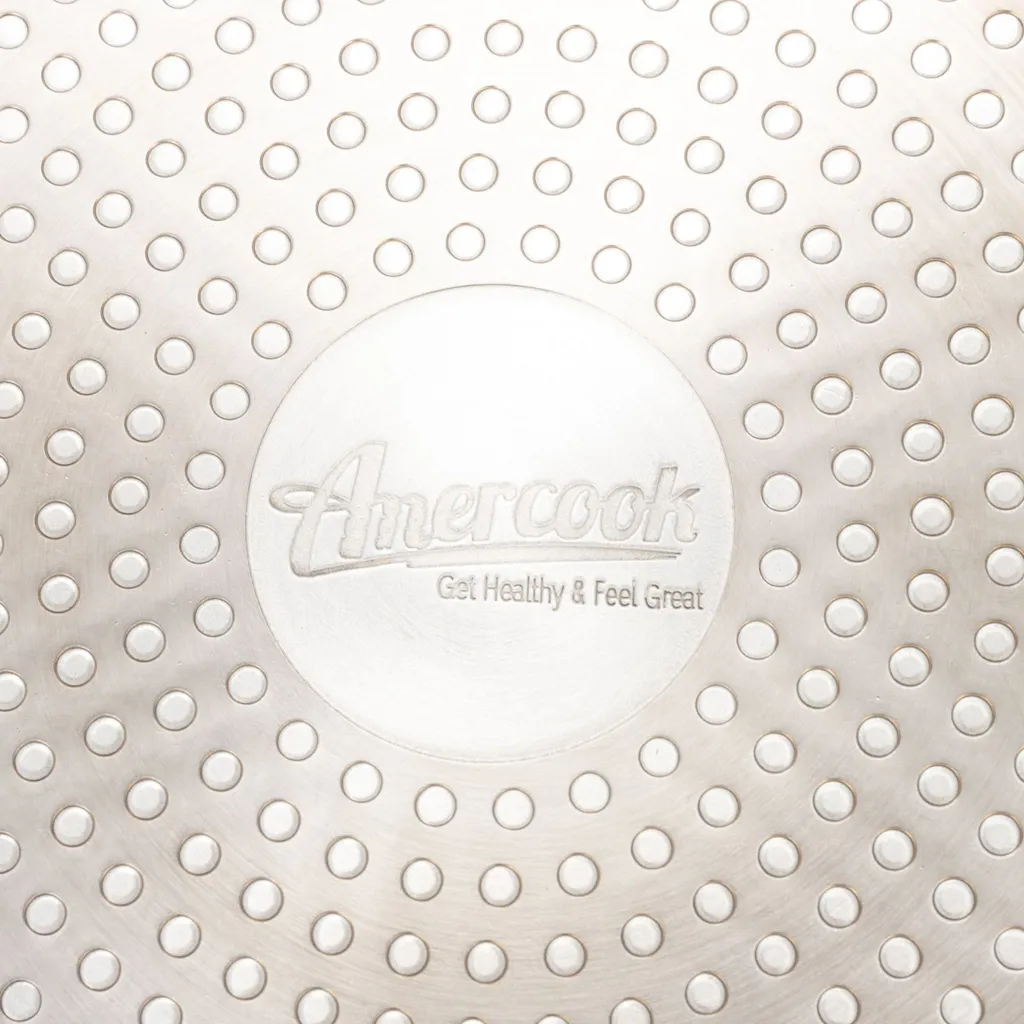 AMERCOOK Fresh Cooker Kochtopf Niederdrucktopf 24 Cm - Universal-Topf Für Alle Herdarten Kochtopf - Induktionsgeeigneter Kochtopf Energiespartopf - Kochtopf Vitaminschonend Schnellkochtopf Mit Ventil 8 AMERCOOK Fresh Cooker Kochtopf Niederdrucktopf 24 Cm - Universal-Topf Für Alle Herdarten Kochtopf - Induktionsgeeigneter Kochtopf Energiespartopf - Kochtopf Vitaminschonend Schnellkochtopf Mit Ventil – Bild 6