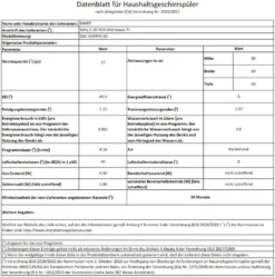 Sharp QW-HD44FD-DE 60 Cm Freistehende Geschirrspüler 15 Maßgedecke Aquastop -Kaufland Verkäufe b164a4fd9df2c6f956d4b23549cf96c3