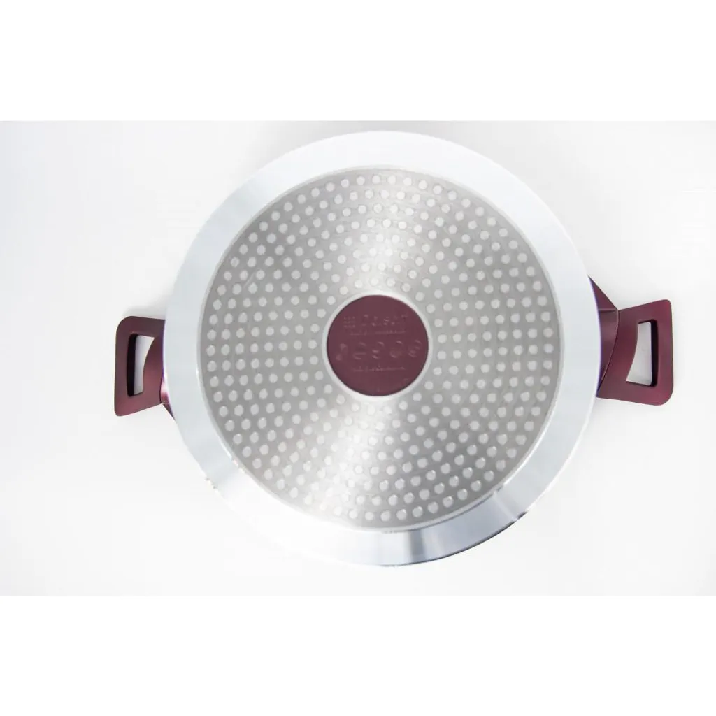 Dorsch Topf Mit Glasdeckel 24cm 4L Rotbraun 6 Dorsch Topf Mit Glasdeckel 24cm 4L Rotbraun – Bild 4