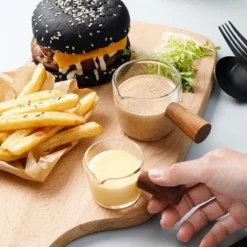 90ml Mini-Milchtopf Aus Glas, Saucenpfanne Mit Einzelnen Ausläufen, Milchbecher Für Westliches Restaurant Mini-Milchkännchen -Kaufland Verkäufe b1c43ce4de7a9ac53bd6ace21ec5bda1