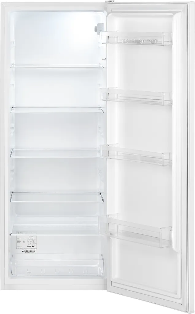 Bomann VS 7339 Vollraumkühlschrank, 242 Liter Nutzinhalt, Temperaturbereich: 0°C +8°C, Türanschlag Rechts, Wechselbar, Weiß 5 Bomann VS 7339 Vollraumkühlschrank, 242 Liter Nutzinhalt, Temperaturbereich: 0°C +8°C, Türanschlag Rechts, Wechselbar, Weiß – Bild 3