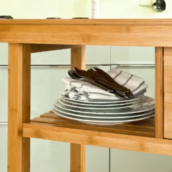 SoBuy Servierwagen,Bambus Küchenwagen,Rollwagen M. Schublade FKW26-N -Kaufland Verkäufe b2727d68e0c2dd0a08f819f5ea749c68