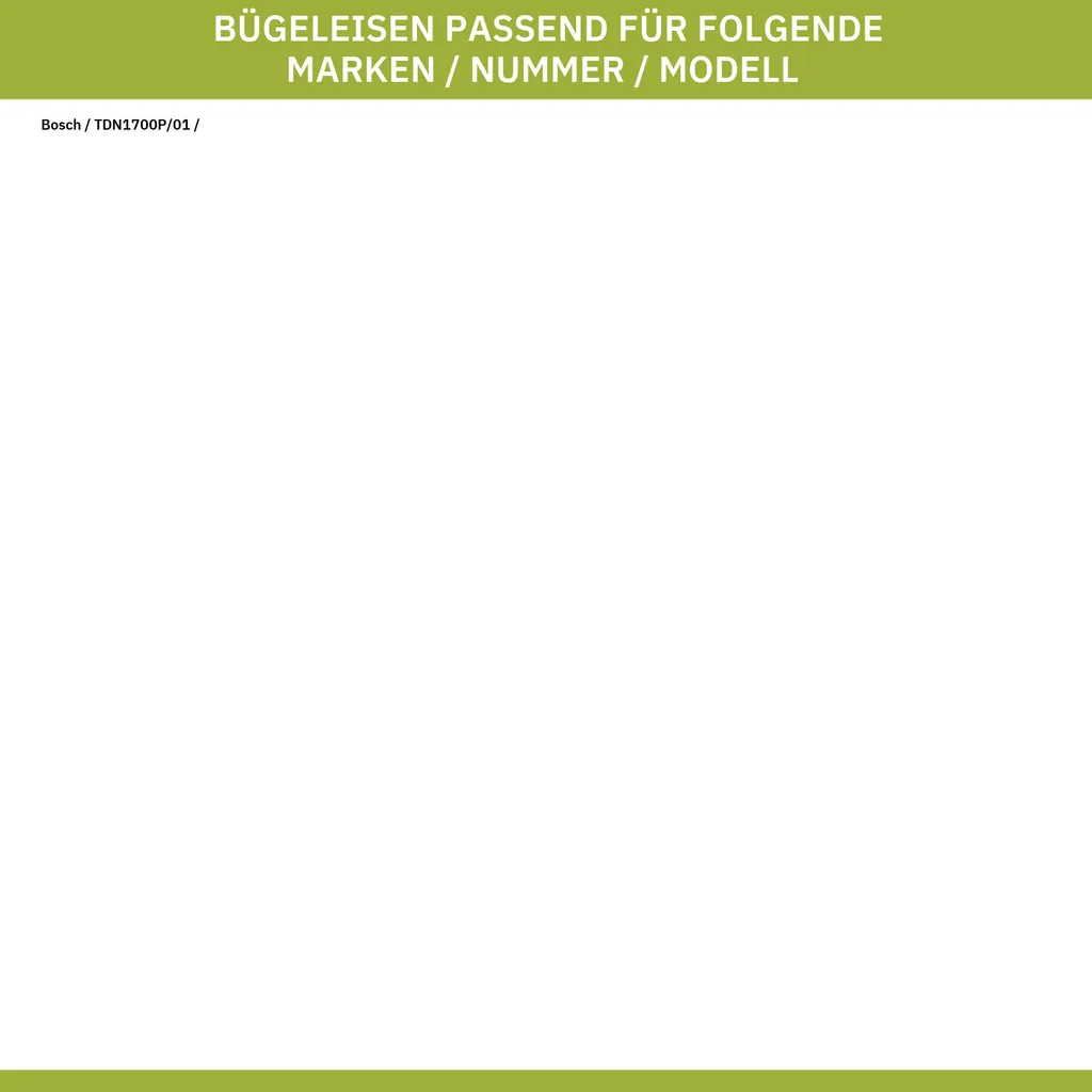 Bosch 575780 Bügeltischbezug TDN1700 Bügelbrett 4 Bosch 575780 Bügeltischbezug TDN1700 Bügelbrett – Bild 2