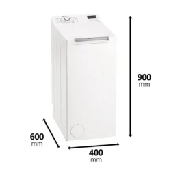 Bauknecht WAT ECO 612, Toplader, 6 Kg, B, 76 DB, 1152 RPM, 153 KWh -Kaufland Verkäufe b384d4a4672bd177c06cb06ec58f9ed3