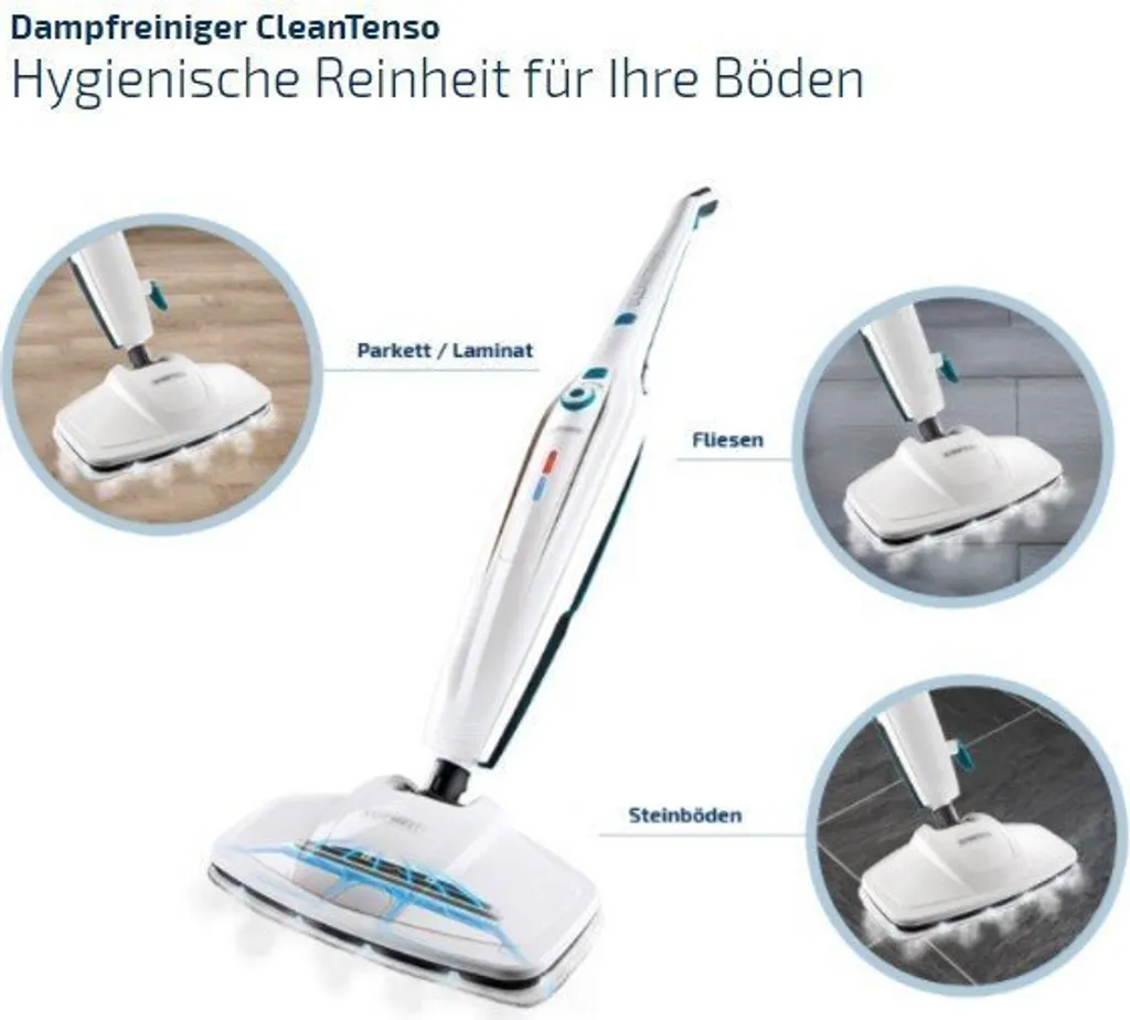 Leifheit 2er Set Ersatzpads Dampfreiniger CleanTenso 17 Leifheit 2er Set Ersatzpads Dampfreiniger CleanTenso – Bild 15