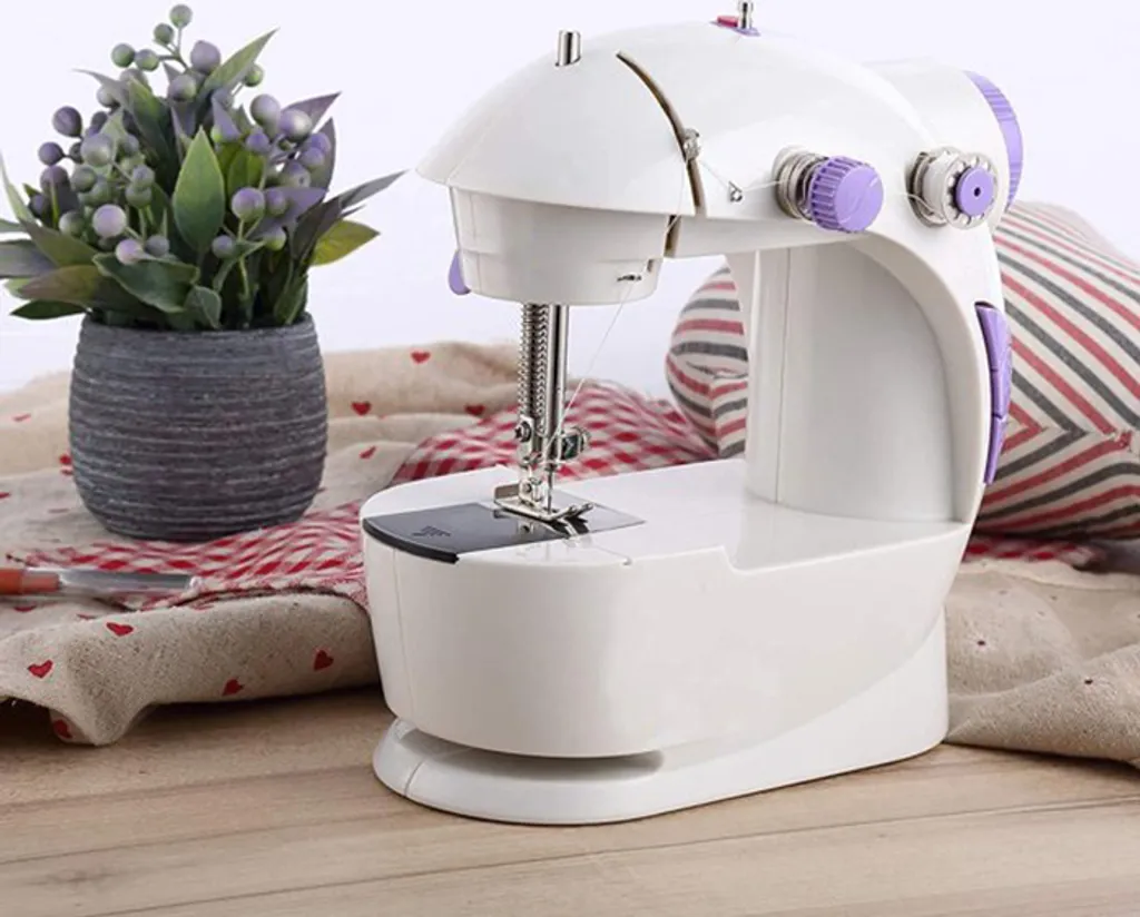 Elektrische Nähmaschine Tragbar Mini-Nähmaschine 2 Geschwindigkeit Mini Und Reisenähmaschine Nähen Maschine Doppelgewinde Foot Pedal Fusspedal Retoo 13 Elektrische Nähmaschine Tragbar Mini-Nähmaschine 2 Geschwindigkeit Mini Und Reisenähmaschine Nähen Maschine Doppelgewinde Foot Pedal Fusspedal Retoo – Bild 11