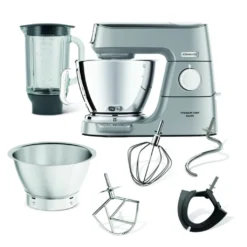 KENWOOD Küchenmaschine Chef Tit. 1200W 5+3.5 Liter EdstSch.int.Waage+Timer KVC85.124SI