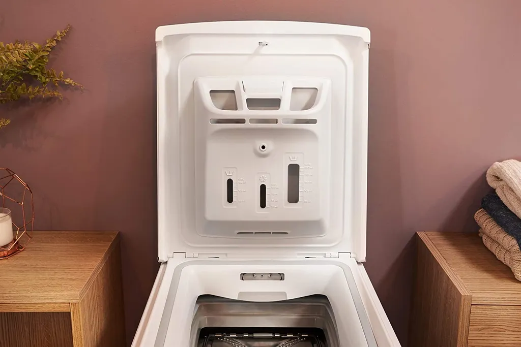 Bauknecht WAT Prime 550 SD N Toplader-Waschmaschine / 5,5 Kg / 1000 UpM/Kurz 15 /Startzeitvorwahl/leise Mit 60dB/ Mehrfachwasserschutz +/Kurz-Taste, Weiß 6 Bauknecht WAT Prime 550 SD N Toplader-Waschmaschine / 5,5 Kg / 1000 UpM/Kurz 15 /Startzeitvorwahl/leise Mit 60dB/ Mehrfachwasserschutz +/Kurz-Taste, Weiß – Bild 4