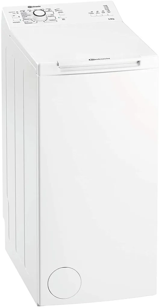 Bauknecht WAT Prime 550 SD N Toplader-Waschmaschine / 5,5 Kg / 1000 UpM/Kurz 15 /Startzeitvorwahl/leise Mit 60dB/ Mehrfachwasserschutz +/Kurz-Taste, Weiß 3 Bauknecht WAT Prime 550 SD N Toplader-Waschmaschine / 5,5 Kg / 1000 UpM/Kurz 15 /Startzeitvorwahl/leise Mit 60dB/ Mehrfachwasserschutz +/Kurz-Taste, Weiß