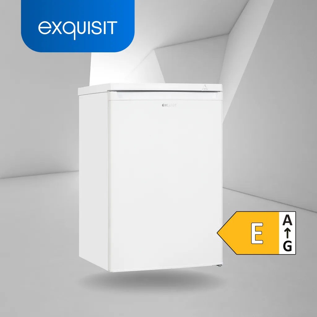 Exquisit Gefrierschrank GS512-040E Weiss | 91 L Nutzinhalt | Weiß 4 Exquisit Gefrierschrank GS512-040E Weiss | 91 L Nutzinhalt | Weiß – Bild 2