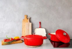 Daumonet Gusseisen-Bräter - Oval Ø 29 Cm - Kirschrot 13 Daumonet Gusseisen-Bräter - Oval Ø 29 Cm - Kirschrot -Kaufland Verkäufe b4c716fd9955bd6c39f2ad17d5a4b5b8