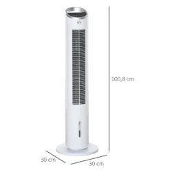 HOMCOM Luftkühler Mit Wasserkühlung Fernbedienung Turmventilator Standventilator Mit Luftbefeuchtung Klimagerät 8h Timer Nutzungsraum 20㎡ 60W ABS Weiß Ø30 X 100,8H Cm 13 HOMCOM Luftkühler Mit Wasserkühlung Fernbedienung Turmventilator Standventilator Mit Luftbefeuchtung Klimagerät 8h Timer Nutzungsraum 20㎡ 60W ABS Weiß Ø30 X 100,8H Cm -Kaufland Verkäufe b52b2667f2b29f8149a3c4d78e1a0e24