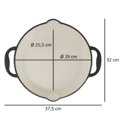 Mahlzeit Gusseisen Bratpfanne | Ø 29 Cm | Blue Berry | Zwei Griffe, Zwei Ausgießer, Emailliert 10 Mahlzeit Gusseisen Bratpfanne | Ø 29 Cm | Blue Berry | Zwei Griffe, Zwei Ausgießer, Emailliert -Kaufland Verkäufe b58a1c58fa0dda07fab03333152b2490