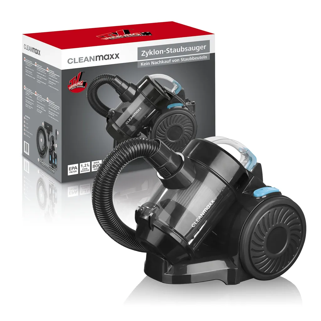 CLEANmaxx Zyklon-Staubsauger - Schwarz 8 CLEANmaxx Zyklon-Staubsauger - Schwarz – Bild 6