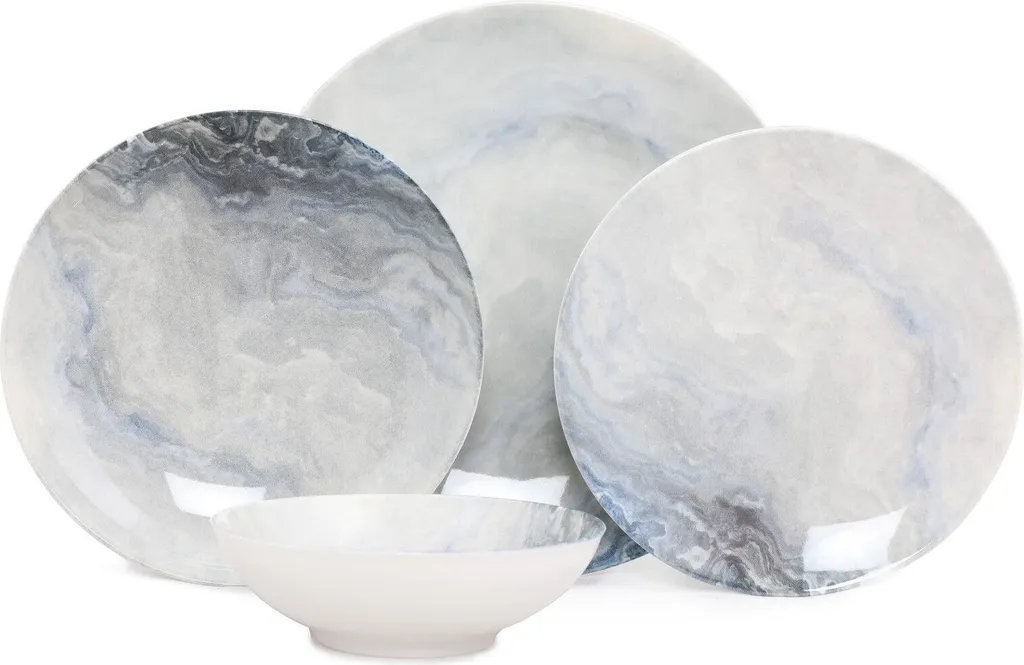 Hermia Concept, Erika,(24 Stücke), Abendessen , Mehrfarbig, 100% Porzellan 8 Hermia Concept, Erika,(24 Stücke), Abendessen , Mehrfarbig, 100% Porzellan – Bild 6