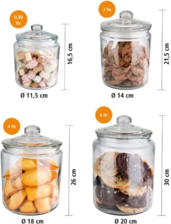 APS Vorratsglas -CLASSIC- /// Ø 14 Cm, H: 21,5 Cm, Volumen: 2 Liter /// Glas, Polyethylen /// 82251 12 APS Vorratsglas -CLASSIC- /// Ø 14 Cm, H: 21,5 Cm, Volumen: 2 Liter /// Glas, Polyethylen /// 82251 -Kaufland Verkäufe b5e11fbc7f3e6df3bf206523f2cb07fd