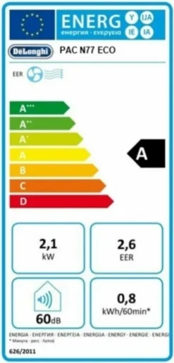 De'Longhi Comfort PAC N77 ECO Klimagerät -Kaufland Verkäufe b5f6bdfb5888a2add26c8996ddbe9f1b