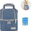 Muttermilch-Kühltasche Mit Kühlakkus, Doppellagig, Passend Für 3 Flaschen, Bis Zu 255 Ml, Für Stillen, Muttermilch, Pumpbeutel, Rucksack ,Denim Blue 1 Muttermilch-Kühltasche Mit Kühlakkus, Doppellagig, Passend Für 3 Flaschen, Bis Zu 255 Ml, Für Stillen, Muttermilch, Pumpbeutel, Rucksack ,Denim Blue -Kaufland Verkäufe b6b6fb718d0ac986dcb0f22d752b1ec0