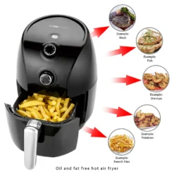 CLATRONIC Heißluft-Fritteuse FR 3698 H Schwarz -Kaufland Verkäufe b7d3a22f42254ebf5a0d4c8ee0e59b55