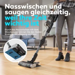 BALTER VERTU X11 PRO Kabelloser Akku Staubsauger Mit Wischfunktion, ALL-IN-ONE Akku- & Handstaubsauger, 350W Hohe Saugleistung, Bis Zu 50 Minuten Laufzeit, Beutellos, FLEX-Gelenk, LED-Düse, Tierhaar Geeignet -Kaufland Verkäufe b94d20350d8c73ae98b1ad2c54cbf511