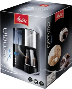 Melitta Optima Timer 100801 Bk, Filterkaffeemaschine Mit Glaskanne Und Timer-Funktion, Abnehmbarer Wassertank, Schwarz 25 Melitta Optima Timer 100801 Bk, Filterkaffeemaschine Mit Glaskanne Und Timer-Funktion, Abnehmbarer Wassertank, Schwarz -Kaufland Verkäufe b9853d28d6bd441370c11f2570391543