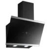 PKM Dunstabzugshaube Schräghaube Wandesse Metall Glas S33-60A+BTH 60cm Schwarz