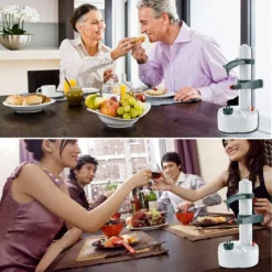 Topchances Elektrischer Kartoffelschäler Apfelschäler Gemüseschäler Obstschäler Elektro Schäler Für Obst & Gemüse, Edelstahl-Klinge （Weiß） -Kaufland Verkäufe b9eba7cff022d77ae98bff585f483a3f