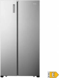 Hisense RS677N4BIE Side-by-Side Kühl-Gefrierkombination - NoFrostPlus - Multiflow 360° - SuperCool - BigBox -Nettofassungsvermögen 519 L: Kühlteil 334 L / Gefrierteil 185 L - Inox-Look - LED-Display -Kaufland Verkäufe ba346fc8c0ab8a64b9a2b2b693631560