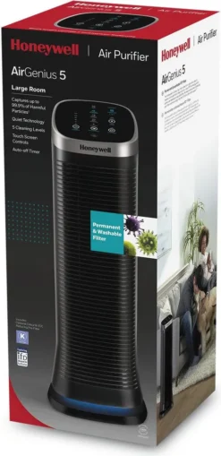 HONEYWELL AirGenius 5 Luftreiniger Schwarz (58 Watt, Raumgröße: 112 M3, IfD) 21 HONEYWELL AirGenius 5 Luftreiniger Schwarz (58 Watt, Raumgröße: 112 M3, IfD) -Kaufland Verkäufe ba6a7185e94f117f3edbacc89ac88c94