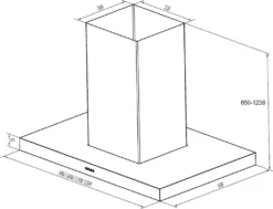 PKM Dunstabzugshaube Inselhaube Esse 8099GIS Z Touch Control Edelstahl 90cm -Kaufland Verkäufe ba88bab49500d46b64bbf500c7990d62