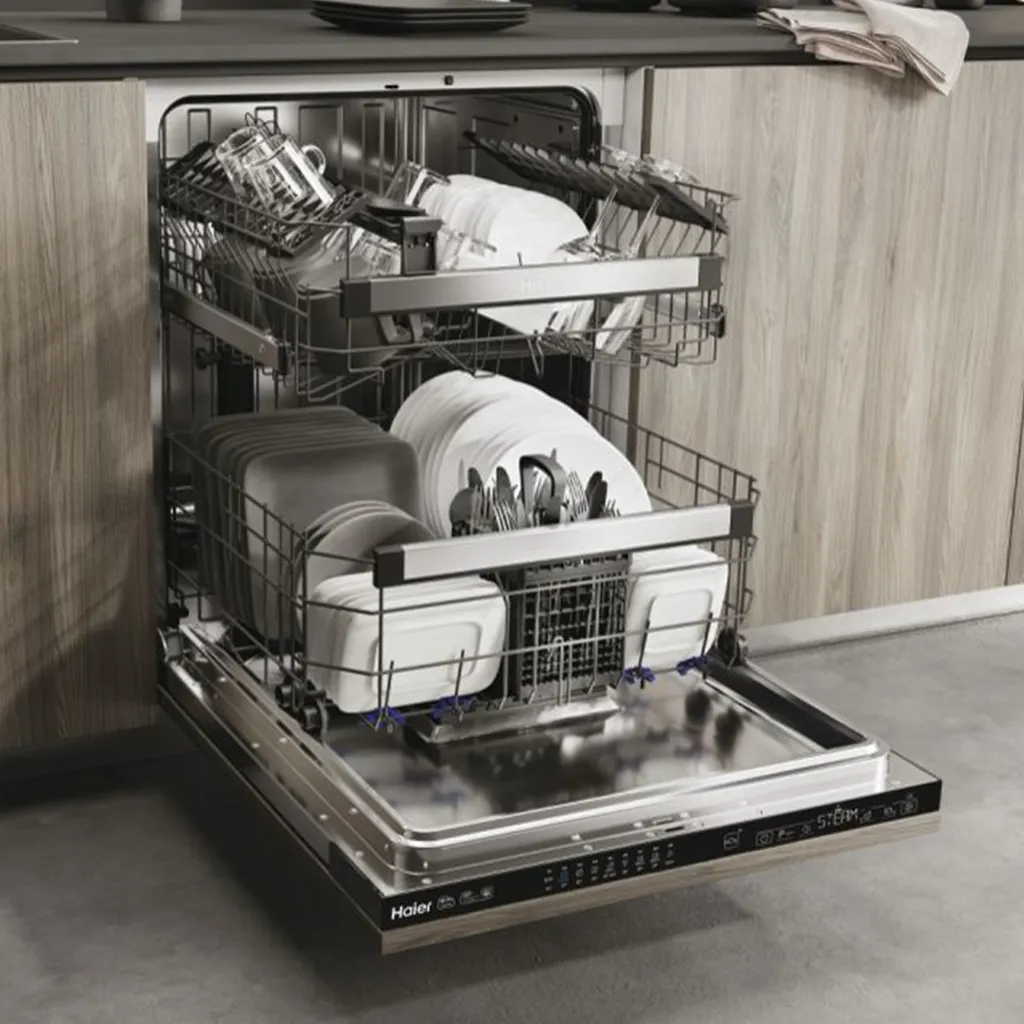 Haier XI 6C3D0FB WASHLENS SERIE 2 Einbau-Geschirrspüler 4 Haier XI 6C3D0FB WASHLENS SERIE 2 Einbau-Geschirrspüler – Bild 2