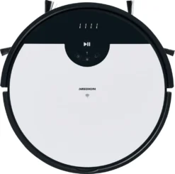 MEDION Saugroboter Mit Wischfunktion Und Zyklon Technologie S20 SW (Alexa App Steuerung, Modell 2021, Extra Flach, Regulierbare Wasserabgabe, Ladestation, Tierhaar Allergiker Optimiert) -Kaufland Verkäufe bae7a72e419c151b7b7e43b5fe31e3b5