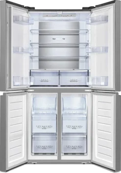 Hisense RQ563N4SI2 Kühl-Gefrierkombination Side-by-Side 454 L: 294 L Kühlteil + 160 L Gefrierteil - LED-Innenbeleuchtung - Total No Frost - Multi Air Flow - Super Cool -Kaufland Verkäufe bb5f806a09f9d65059e85897d4b9f3d3