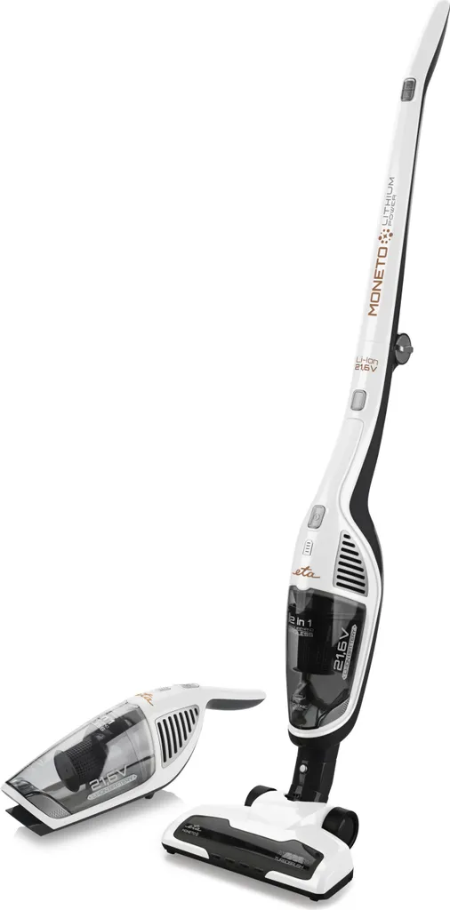 ETA MONETO-LI ION ETA644990000 Leistungsstarker 2-in-1-Stiel- Und Handstaubsauger, Betriebszeit Von Bis Zu 55 Minuten, HEPA-Filter, LED-Beleuchtung, 21,6 V Li-Ion-Akku 5 ETA MONETO-LI ION ETA644990000 Leistungsstarker 2-in-1-Stiel- Und Handstaubsauger, Betriebszeit Von Bis Zu 55 Minuten, HEPA-Filter, LED-Beleuchtung, 21,6 V Li-Ion-Akku – Bild 3