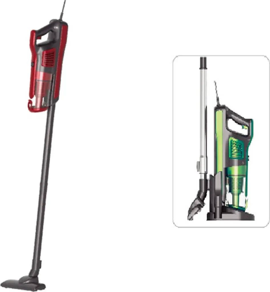 2 In 1 Stiel Staubsauger 600W, Beutellos, Leicht Und Leise Mit Zyklon-Technik 4 2 In 1 Stiel Staubsauger 600W, Beutellos, Leicht Und Leise Mit Zyklon-Technik – Bild 2
