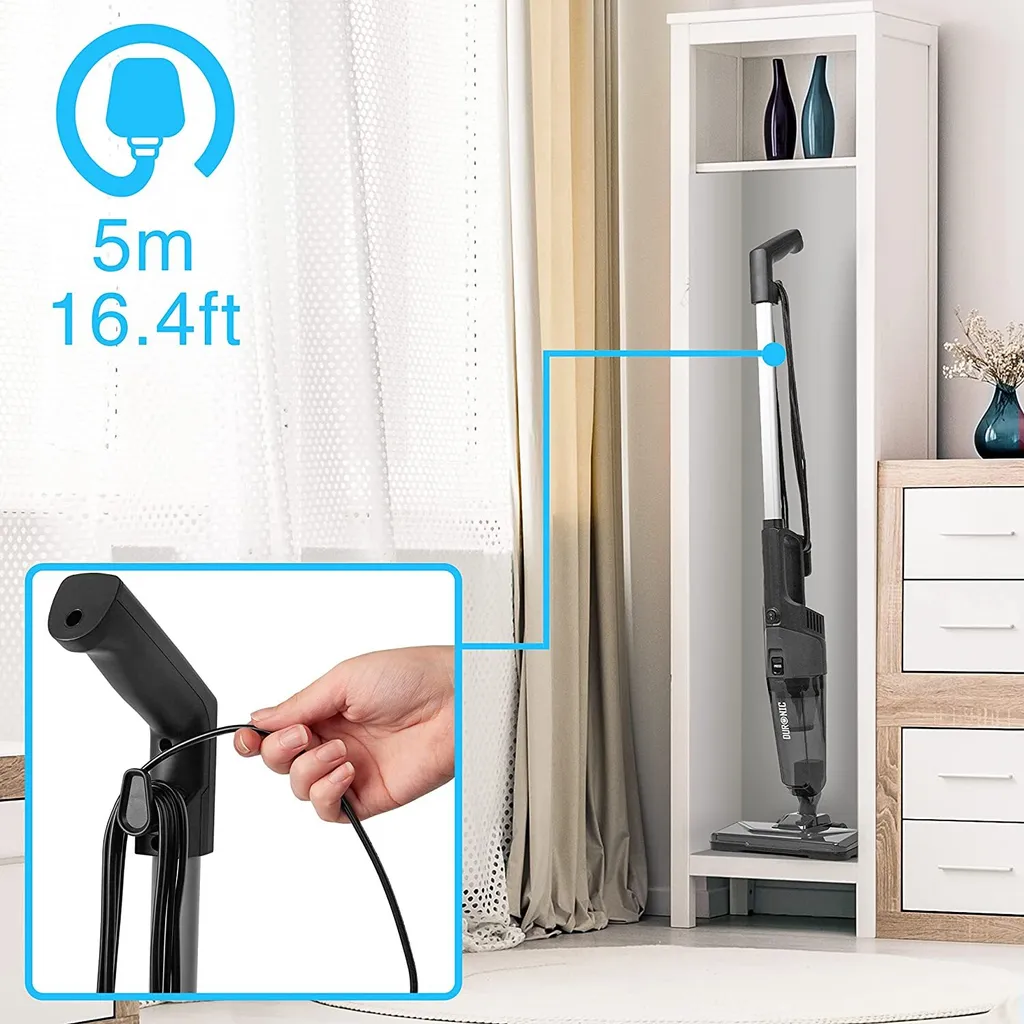 Duronic VC9 Bodenstaubsauger | 2-in-1 Handstaubsauger Und Stielstaubsauger | Inkluviv Bodenbürste Für Tierhaar Und Zubeh 8 Duronic VC9 Bodenstaubsauger | 2-in-1 Handstaubsauger Und Stielstaubsauger | Inkluviv Bodenbürste Für Tierhaar Und Zubeh – Bild 6