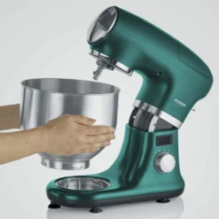 SEVERIN Küchenmaschine - Grün Limited Edition KM 3896 Aus Edelstahl, Matt-Grün Edelstahl Gebürstet Schwarz -Kaufland Verkäufe bc7221f119720b557d9e413be3e77c6b