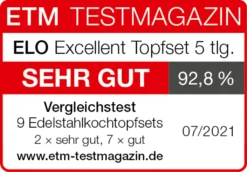 ELO Edelstahl Topfset 6-tlg Excellent, 72907 7 ELO Edelstahl Topfset 6-tlg Excellent, 72907 -Kaufland Verkäufe bc92790579488f58d9740f853ff315a8