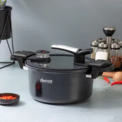 AMERCOOK Fresh Cooker Kochtopf Niederdrucktopf 24 Cm - Universal-Topf Für Alle Herdarten Kochtopf - Induktionsgeeigneter Kochtopf Energiespartopf - Kochtopf Vitaminschonend Schnellkochtopf Mit Ventil 18 AMERCOOK Fresh Cooker Kochtopf Niederdrucktopf 24 Cm - Universal-Topf Für Alle Herdarten Kochtopf - Induktionsgeeigneter Kochtopf Energiespartopf - Kochtopf Vitaminschonend Schnellkochtopf Mit Ventil -Kaufland Verkäufe bca27deeb3cfcf77466f1ad41451205b