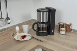 GUTFELS KA 8101 Swi Kaffeemaschine | Glaskanne | 4 Bis 10 Tassen Fassungsvermögen | 1080 W Leistung | Edelstahl | Schwarz -Kaufland Verkäufe bcddaa2c3234b1905350f3c575b38159