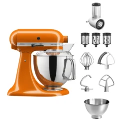 KitchenAid 4,8 L 5KSM175 Artisan Küchenmaschine Beginnerset Mit Gemüseschneider, Farbe:Honey -Kaufland Verkäufe bd59486b5d14bbced8a4e2816951c118