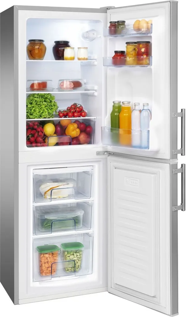 Amica - KGC 384 110 E - Kühl-Gefrierkombination - Edelstahloptik 4 Amica - KGC 384 110 E - Kühl-Gefrierkombination - Edelstahloptik – Bild 2