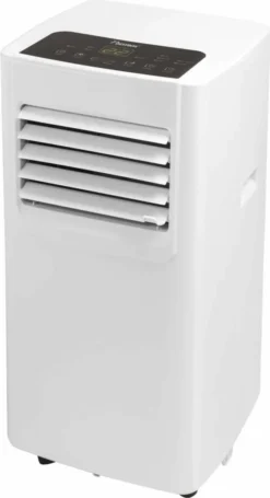 Bestron Mobile Klimaanlage, Klimagerät Für Räume Bis 28m², Kühlleistung 2,1 KW Mit Umweltfreundlichem Kühlmittel, 7.000BTU/h, Farbe: Weiß