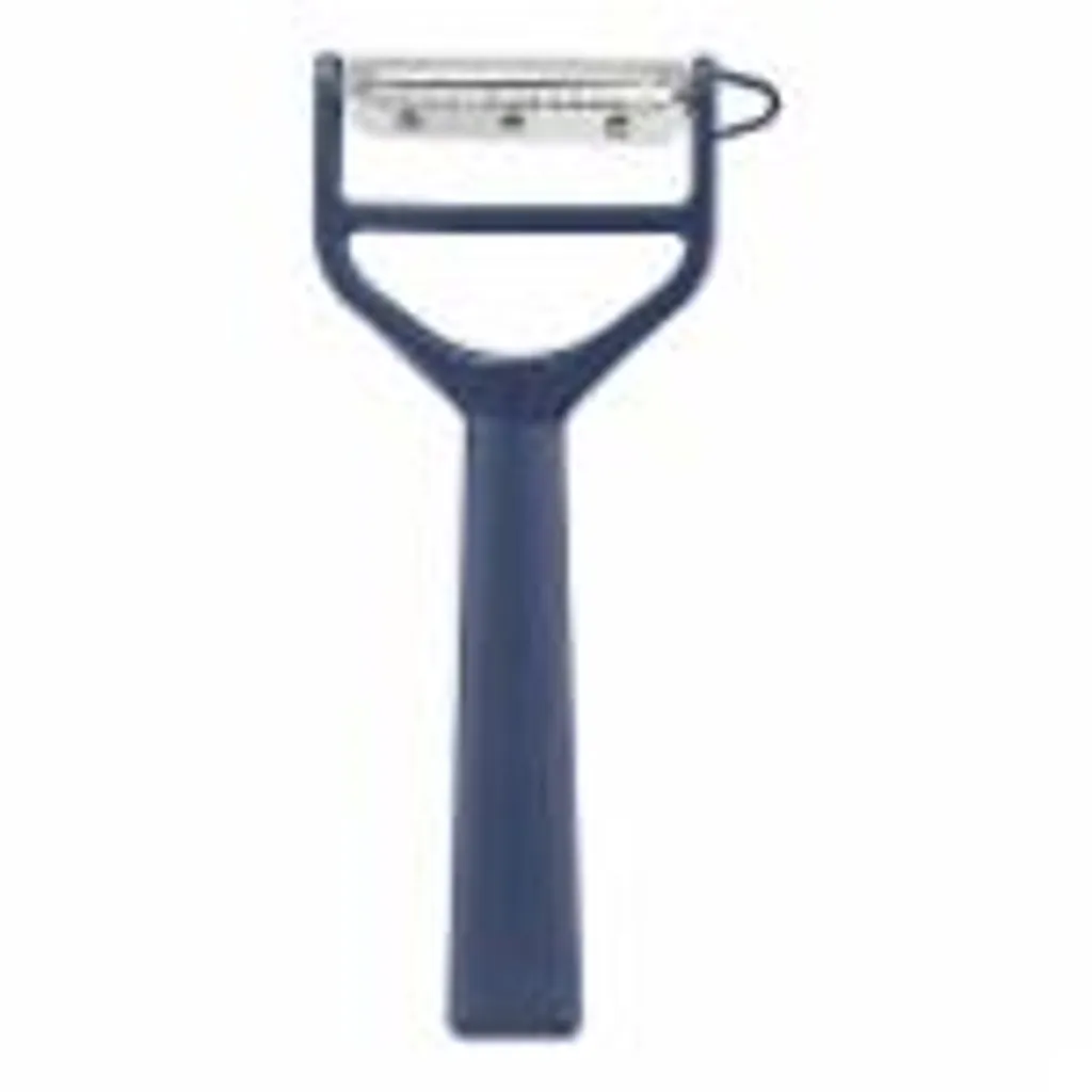 Opinel Sparschäler T-DUO Blau, Rostfreier Edelstahl, Griff Aus Blauem Polymer-Kunststoff 6 Opinel Sparschäler T-DUO Blau, Rostfreier Edelstahl, Griff Aus Blauem Polymer-Kunststoff – Bild 4