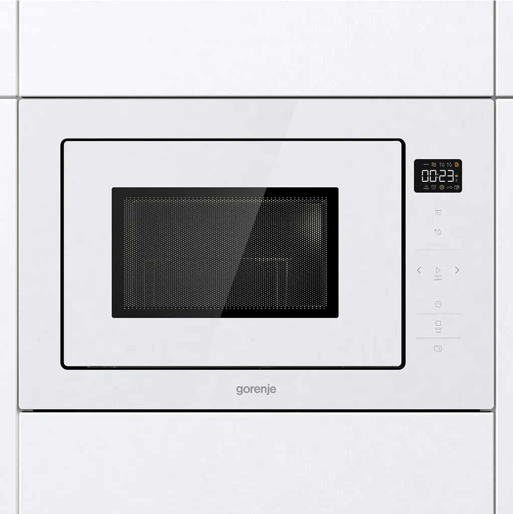Gorenje BM251SG2WG Mikrowelle Mit Grill 25 L Einbaumikrowelle Weiß 4 Gorenje BM251SG2WG Mikrowelle Mit Grill 25 L Einbaumikrowelle Weiß – Bild 2