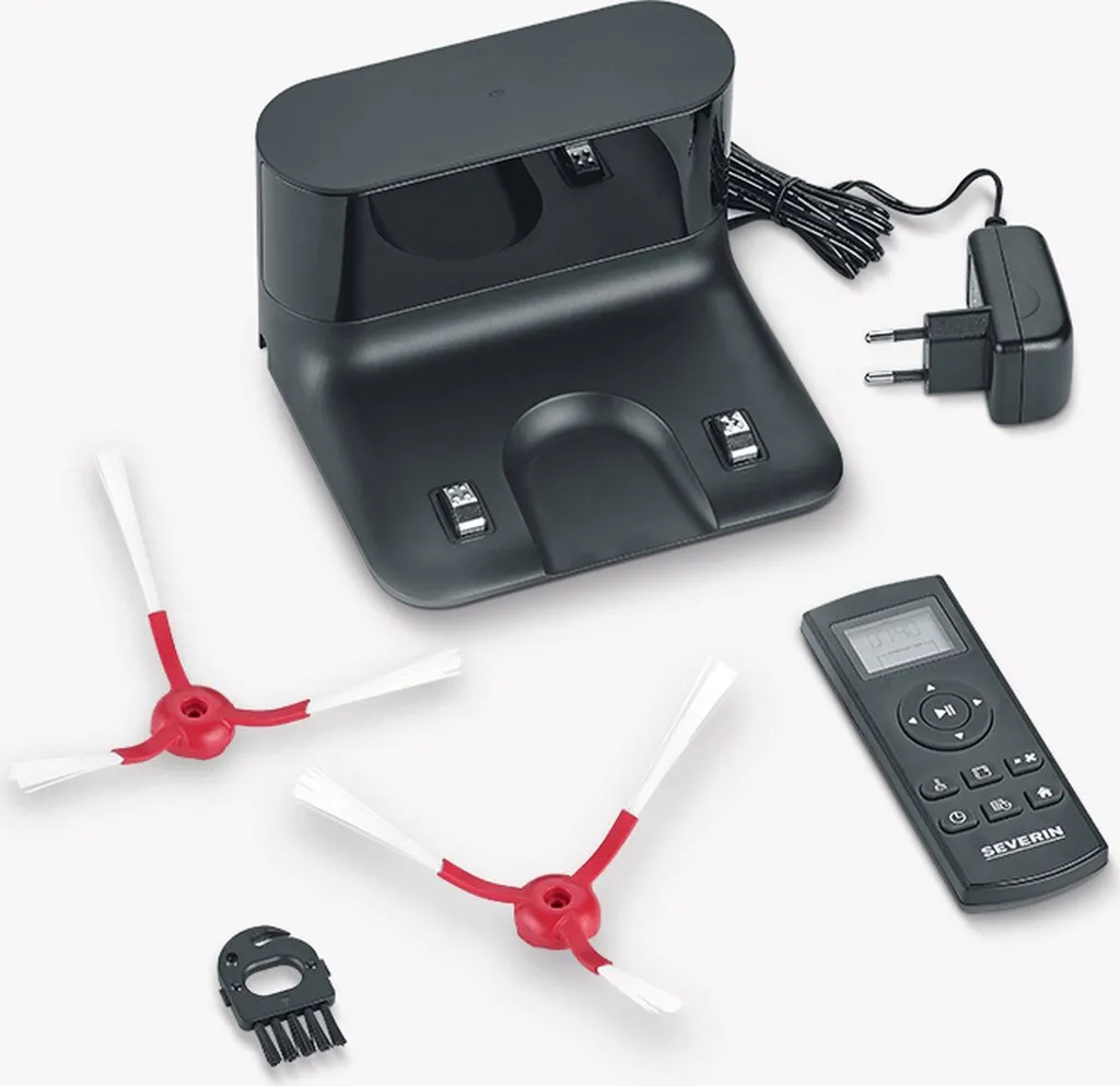 SEVERIN Saugroboter Mit Fernbedienung 7026 Für Teppich- Und Hartbödenreinigung 6 SEVERIN Saugroboter Mit Fernbedienung 7026 Für Teppich- Und Hartbödenreinigung – Bild 4