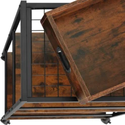 Tectake Servierwagen Worcester 65x41,5x87cm - Industrial Dunkelbraun -Kaufland Verkäufe be9619cbafcdcbf9cc5c8563c25e2628