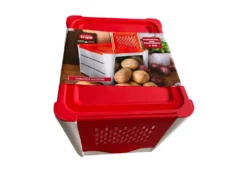 Snips Kartoffelbox / Gemüsebox 3 Kg.Kartoffelkiste, Vorratsbox LxBxH 25,3x20x17,4cm Rot-Weiß 5 Snips Kartoffelbox / Gemüsebox 3 Kg.Kartoffelkiste, Vorratsbox LxBxH 25,3x20x17,4cm Rot-Weiß -Kaufland Verkäufe beeddfcf00bee02f2745add309cdfb98